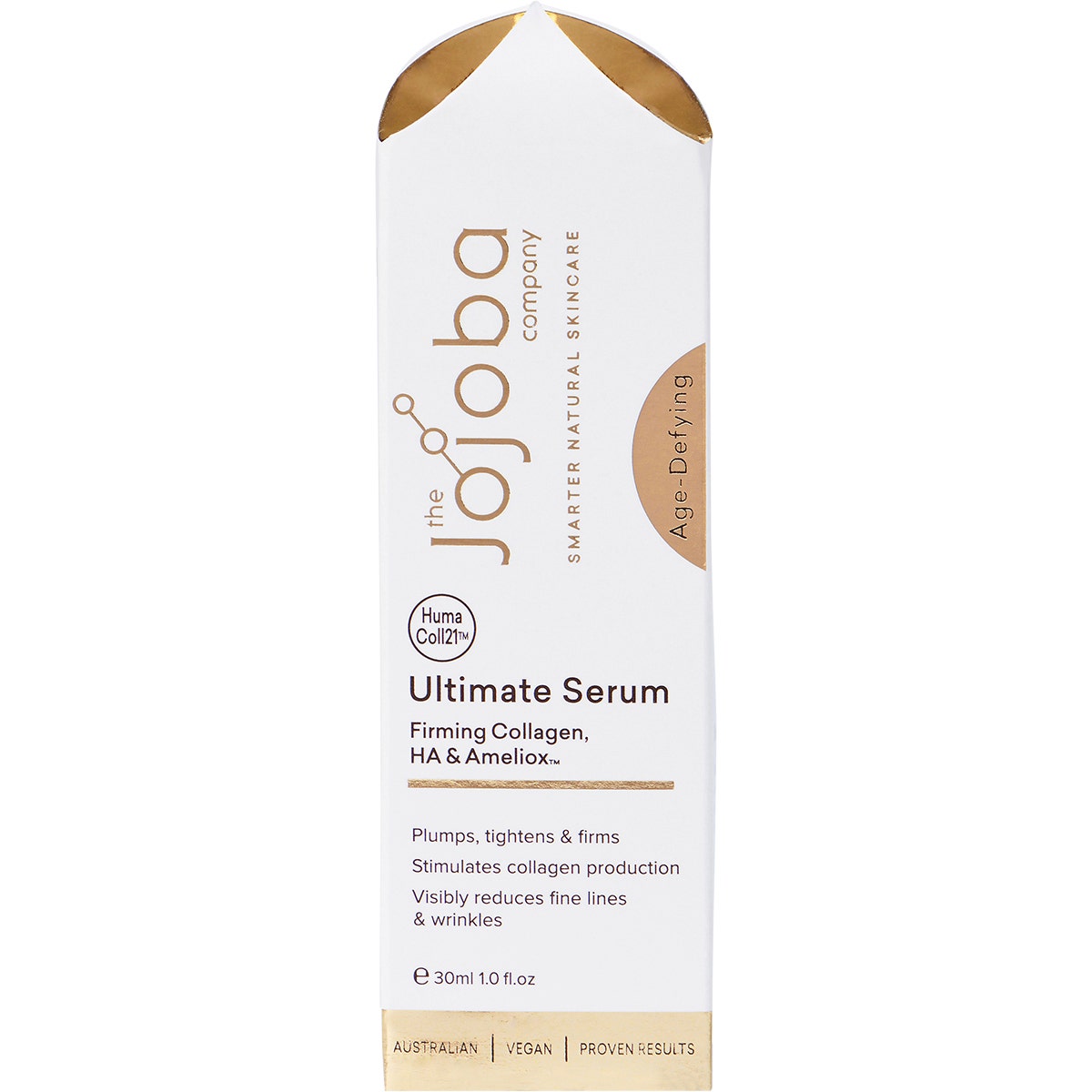 The Jojoba Company Ultimate Serum With Firming Collagen, Ha & Ameliox 30ml