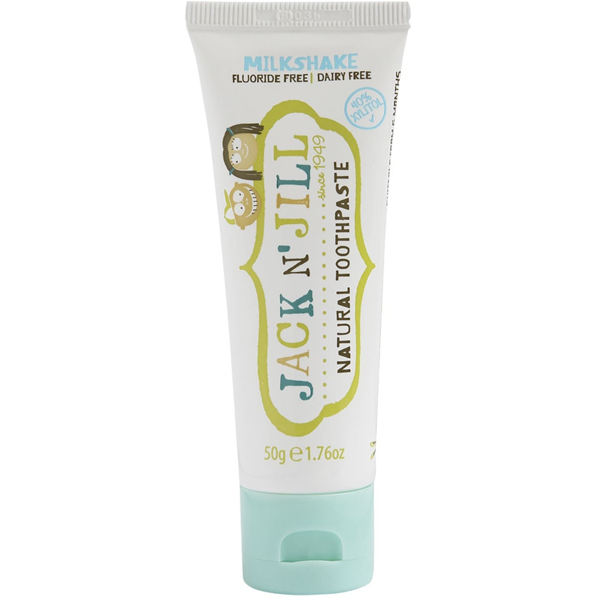 JACK N' JILL Toothpaste (Children) Milkshake - Fluoride Free 50g