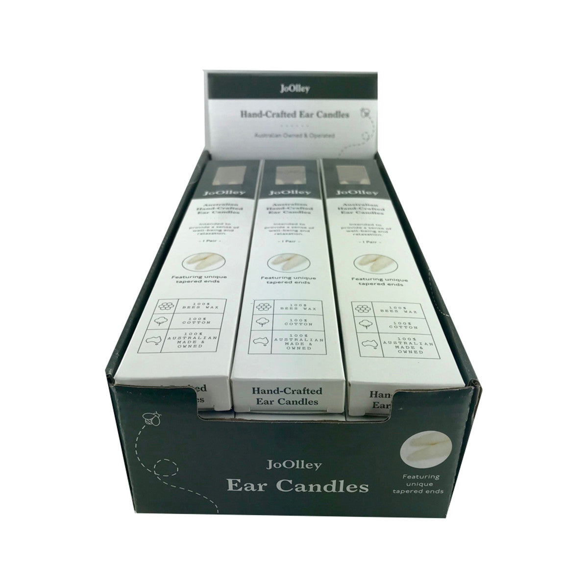 JoOlley Ear Candles 1 Pair(Pack of 12)