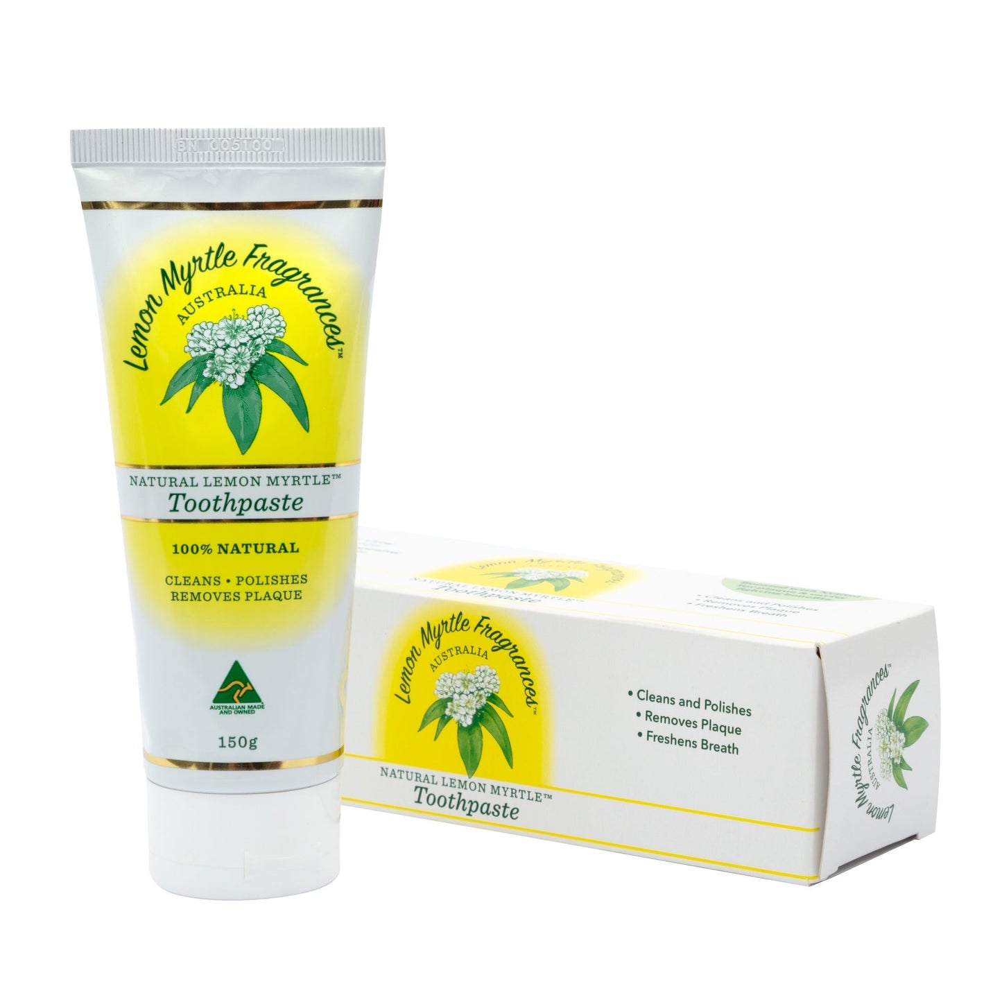 LEMON MYRTLE FRAGRANCES Toothpaste Fluoride Free - 150g