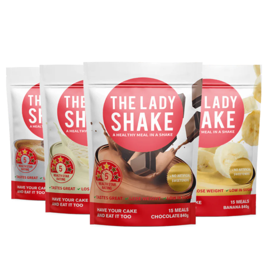 The Lady Shake Chocolate 840g