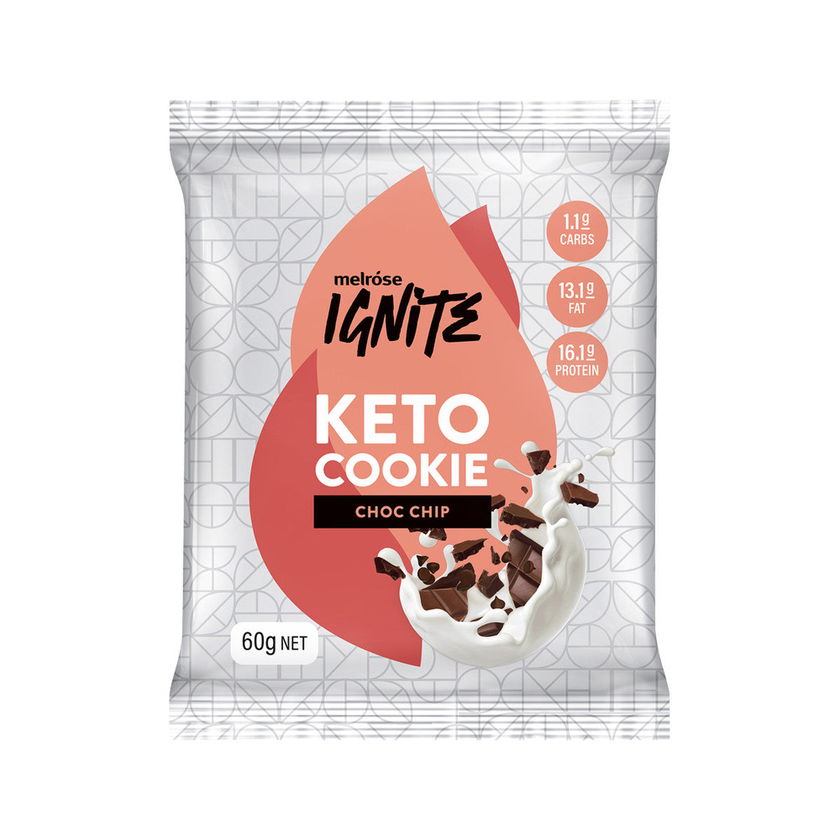 Melrose Ignite Keto Cookie Choc Chip 60g(Pack of 12)