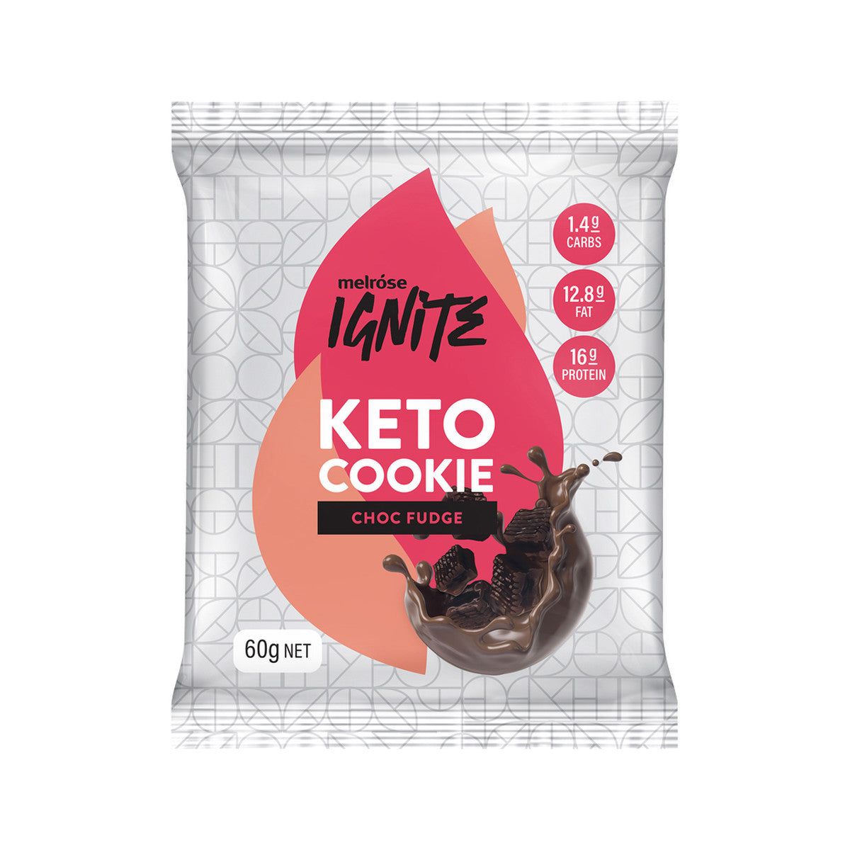 Melrose Ignite Keto Cookie Choc Fudge 60g(Pack of 12)