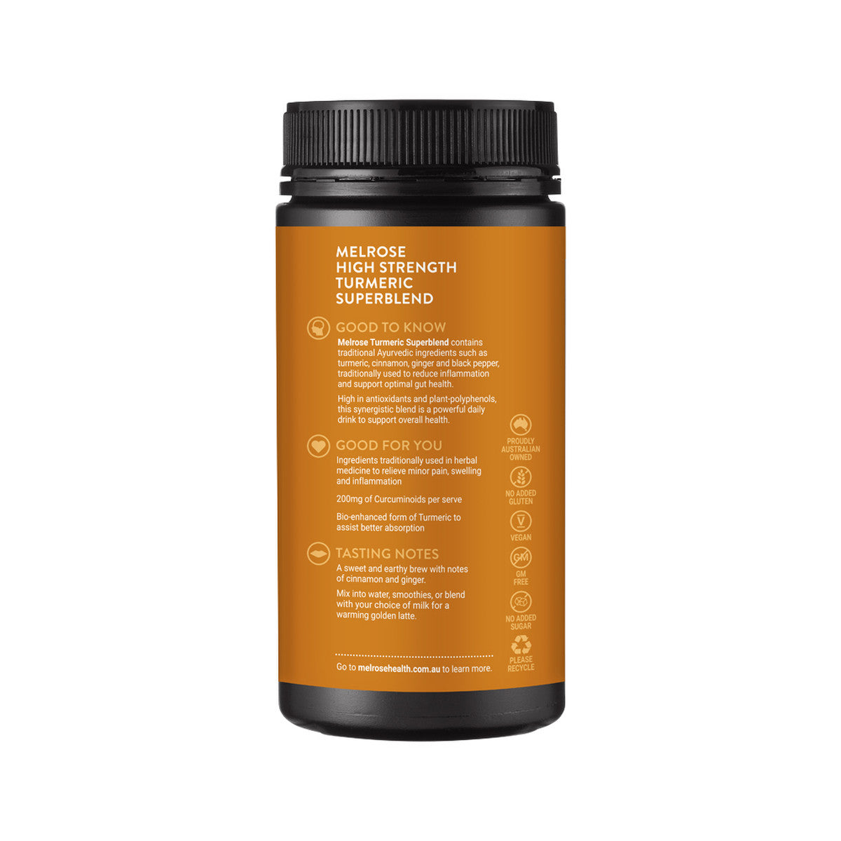 Melrose High Strength Turmeric Superblend Instant Powder 120g