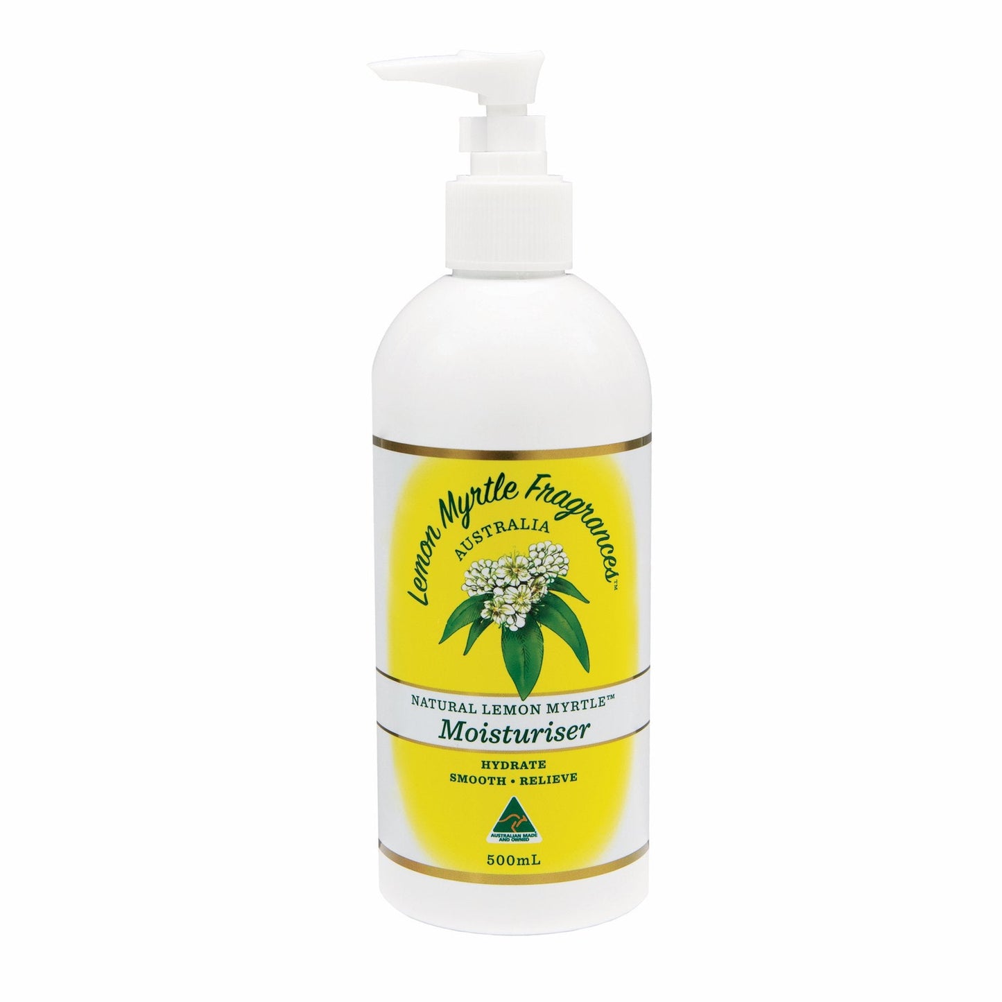 Lemon Myrtle Fragrances Moisturiser 500ml