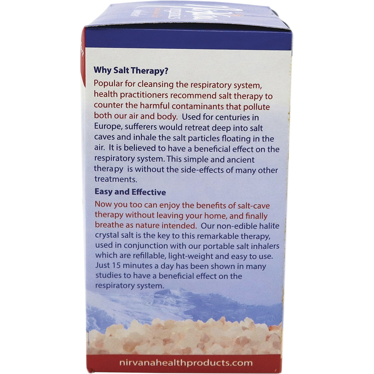 NIRVANA ORGANICS Himalayan Salt Inhaler Ceramic - 1