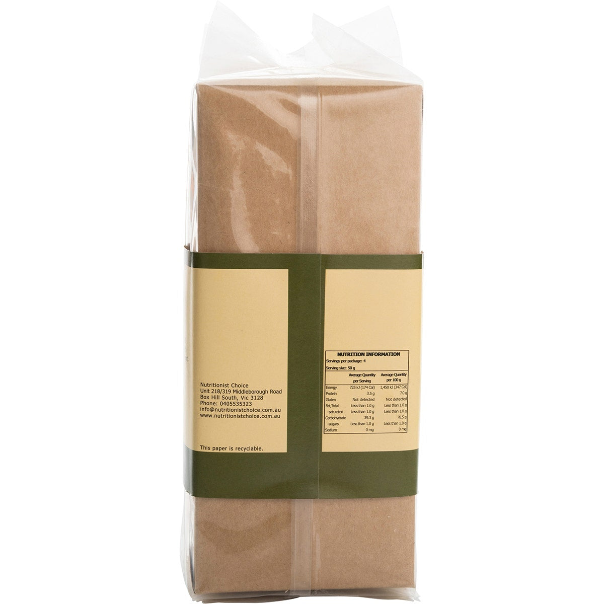 NUTRITIONIST CHOICE Rice Noodles Bifun Unbleached 200g