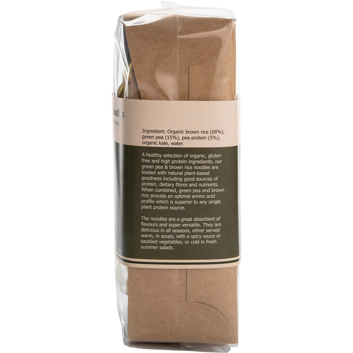 NUTRITIONIST CHOICE Rice Noodles Green Pea & Brown 180g
