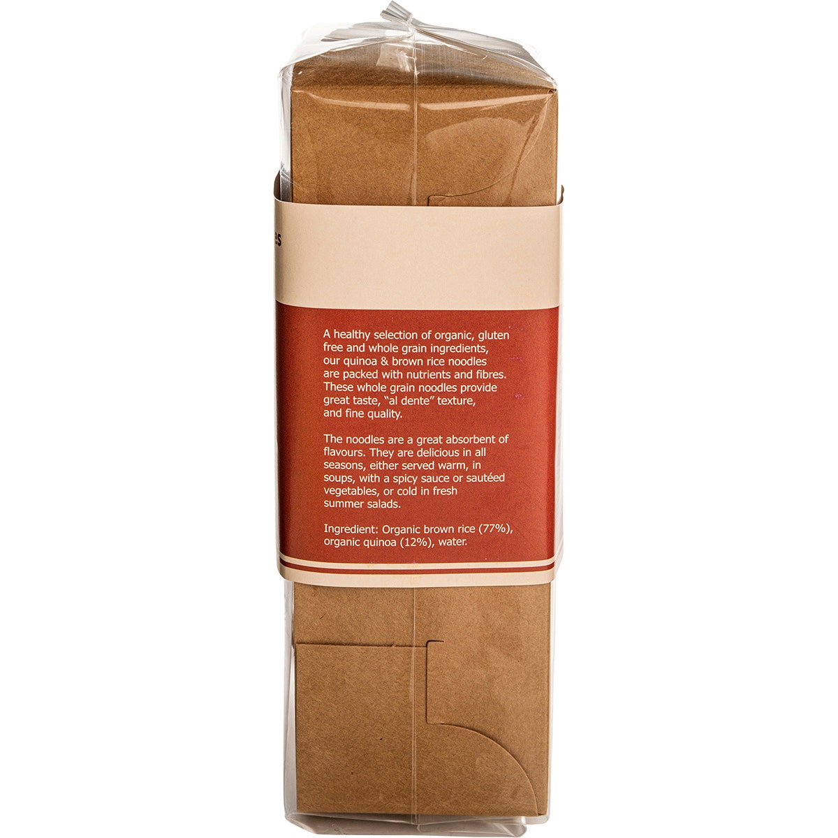 NUTRITIONIST CHOICE Rice Noodles Organic Quinoa & Brown 180g