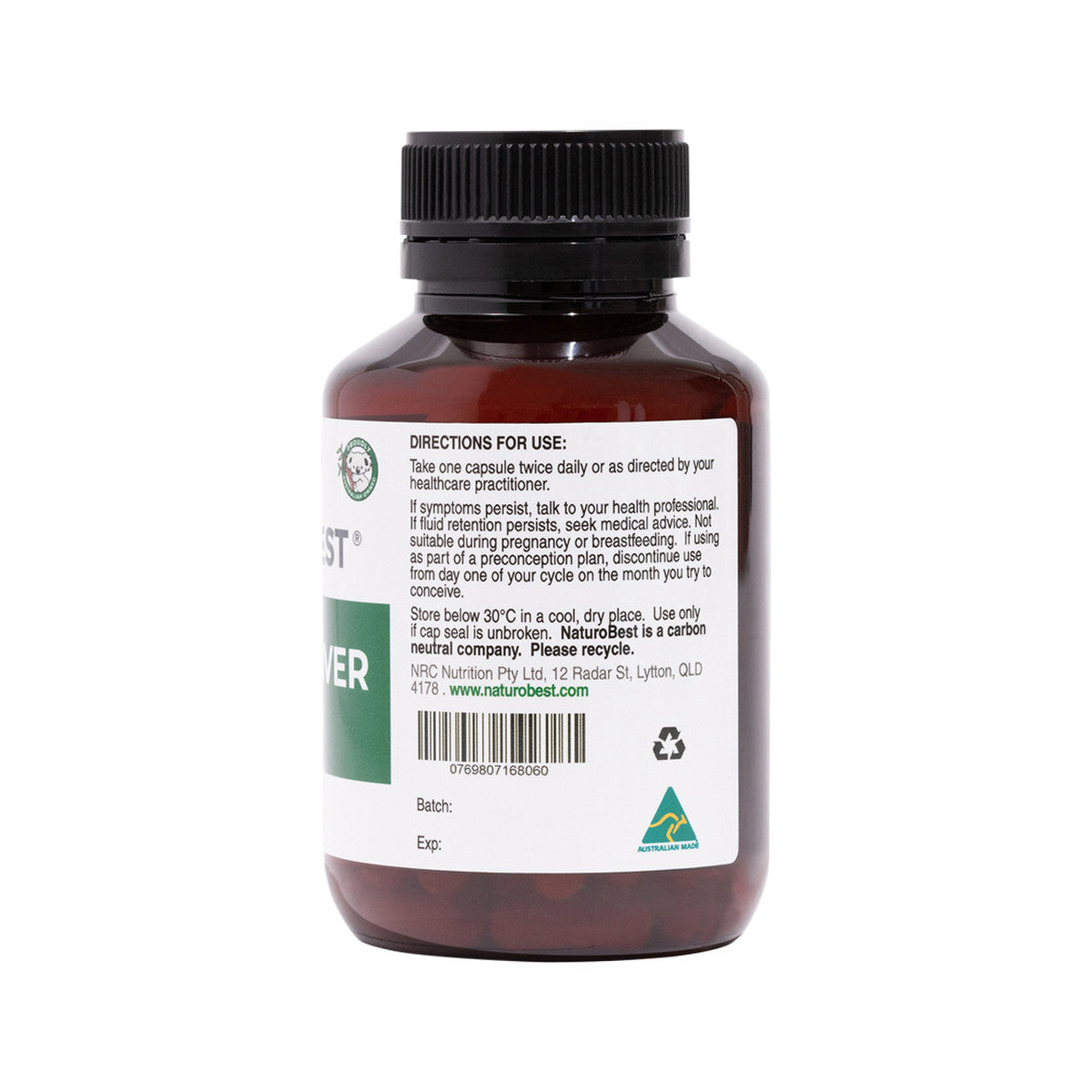 NaturoBest Detox & Liver Support 60c