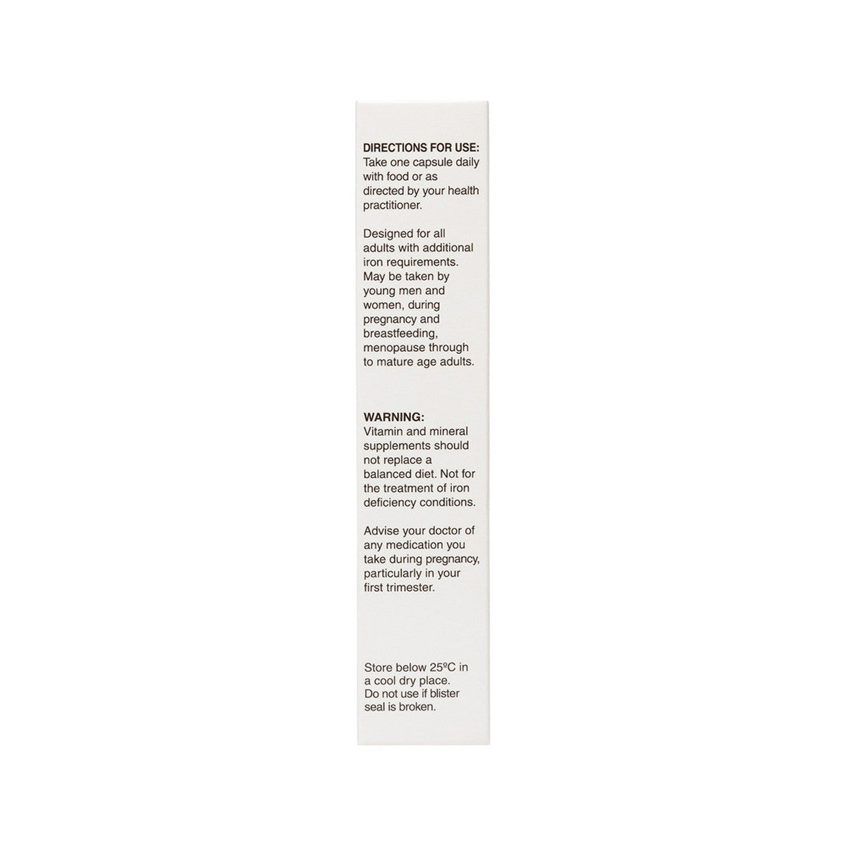 NaturoBest Iron & Brain Support 30c