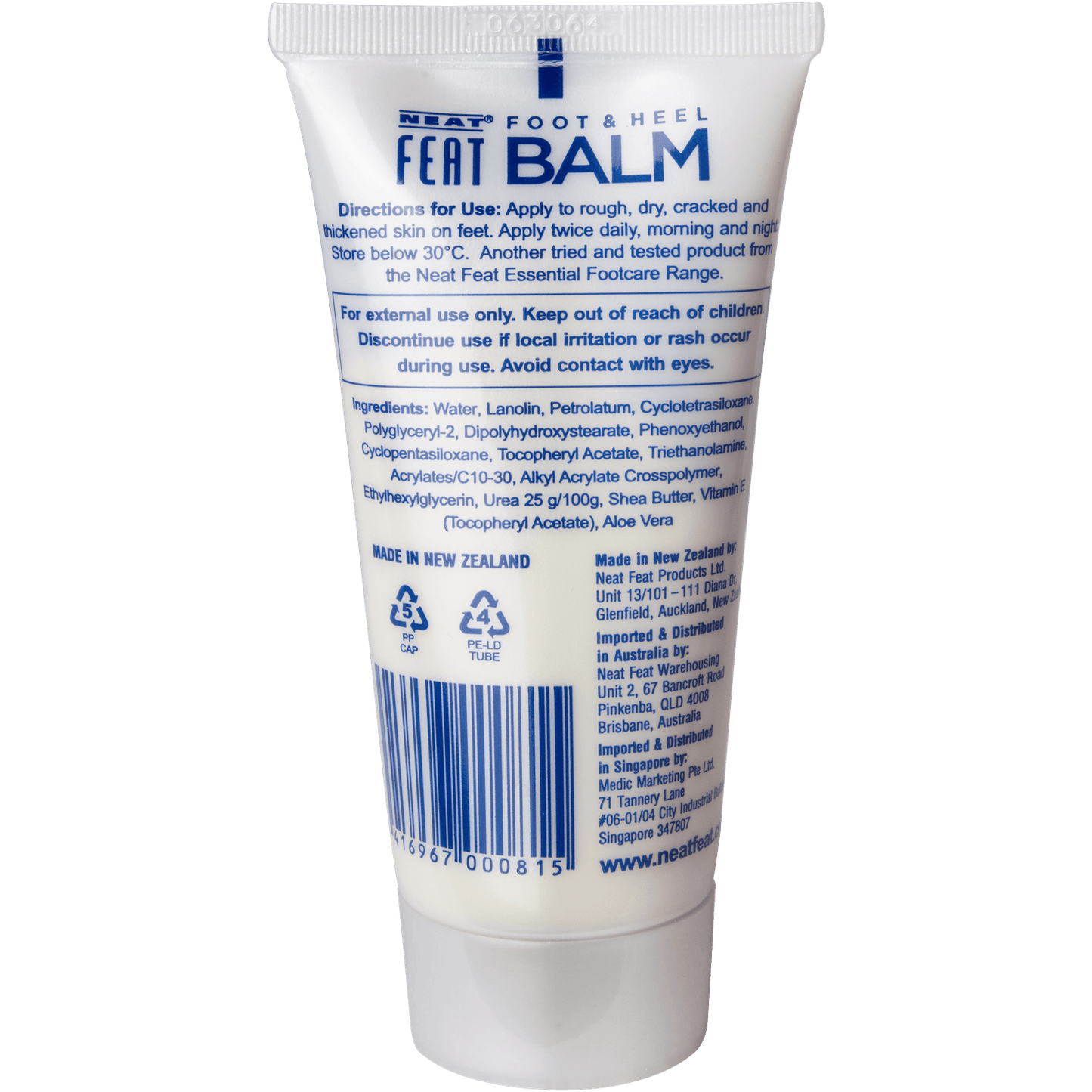 Neat Feat Heel Balm Travel Pack 50g