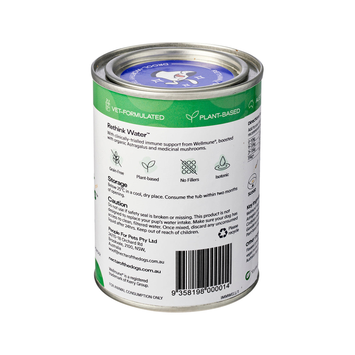 Nectar Of The Dogs Immune + Wellness (Medicinal Water Treat) Soluble Powder 150g