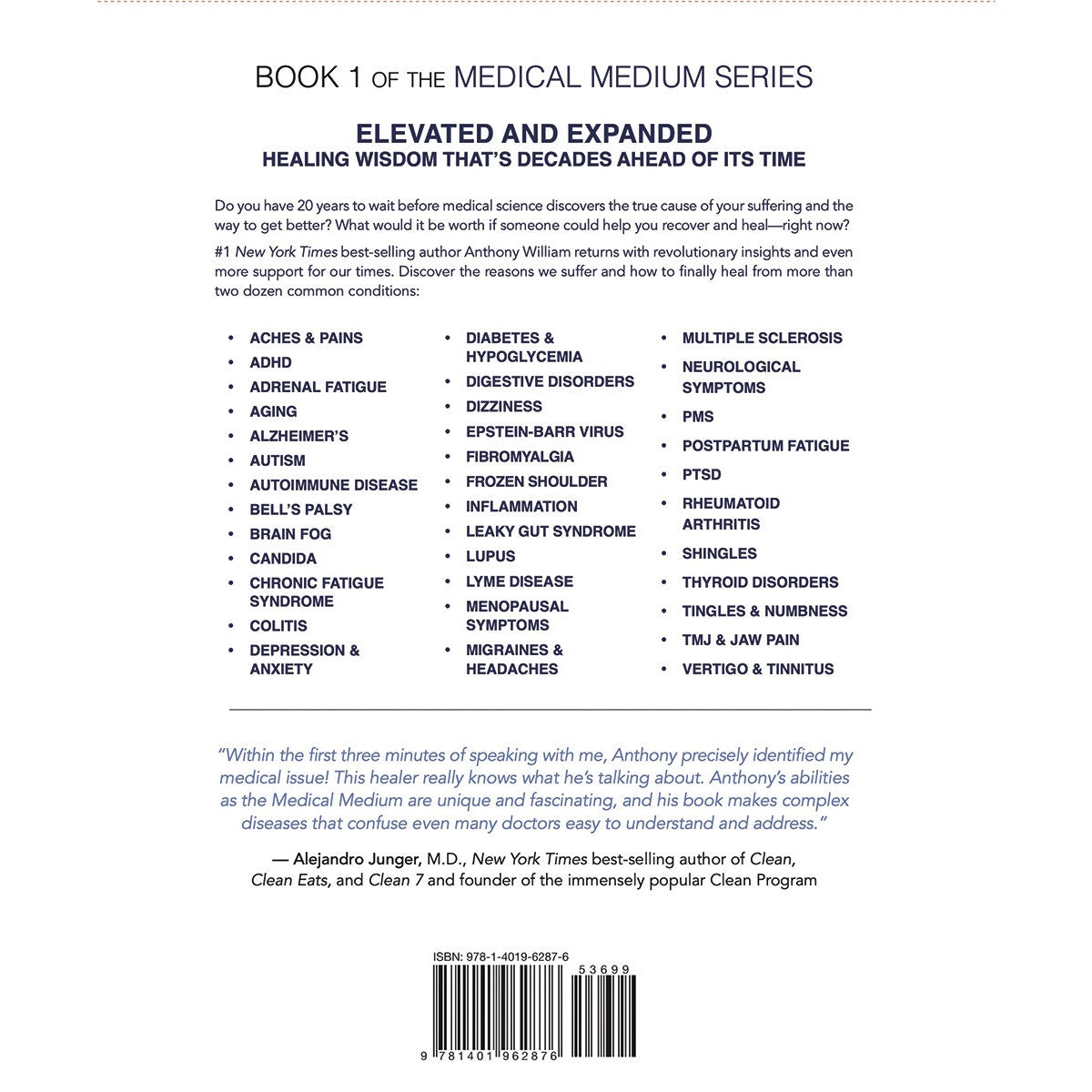 Book Medical Medium Revised & Expanded by Anthony William 1