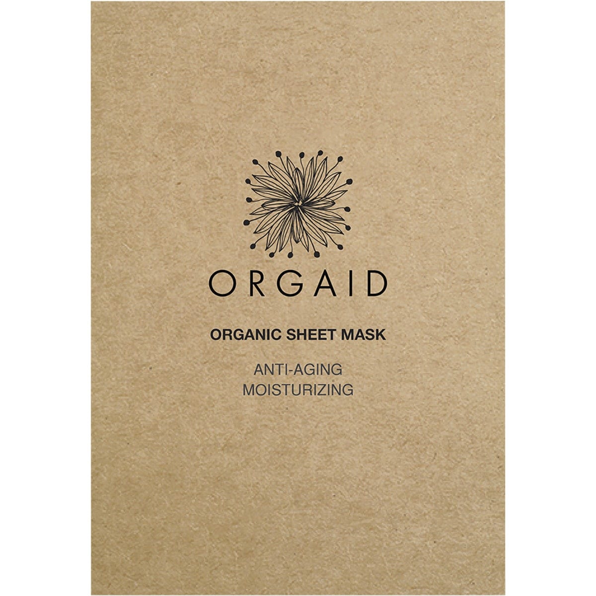 ORGAID Organic Sheet Mask Anti-Aging & Moisturizing 24ml