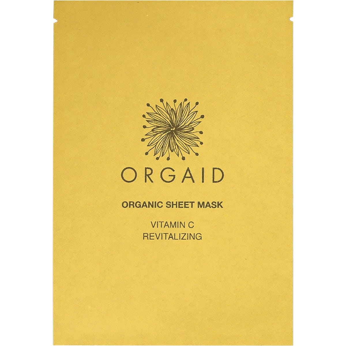 ORGAID Organic Sheet Mask Vitamin C & Revitalizing 24ml
