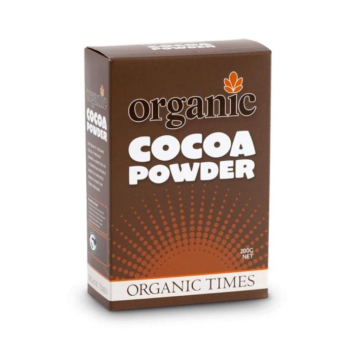 ORGANIC TIMES Cocoa Powder 200g