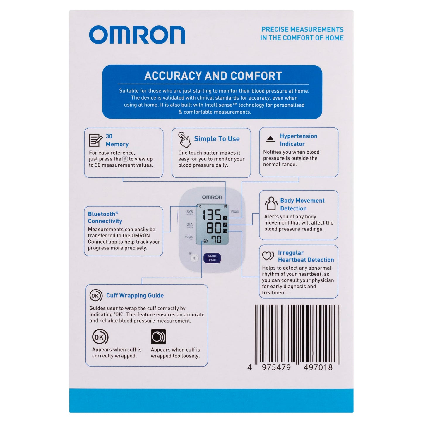 Omron HEM7144T1 Standard Blood Pressure Monitor