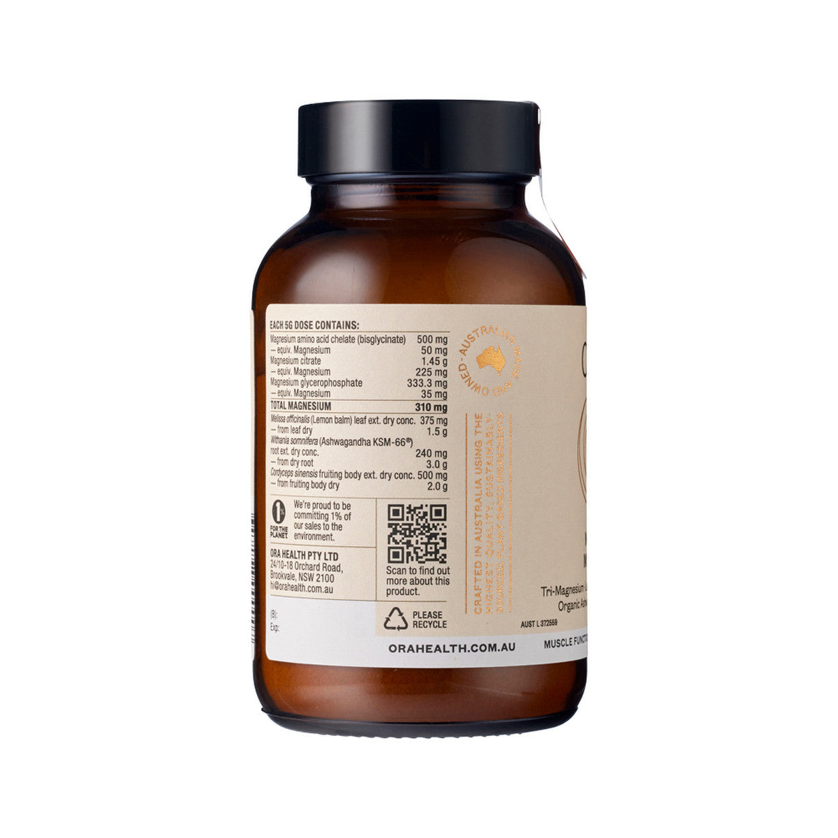 Ora Mag3 Mood Oral Powder 150g
