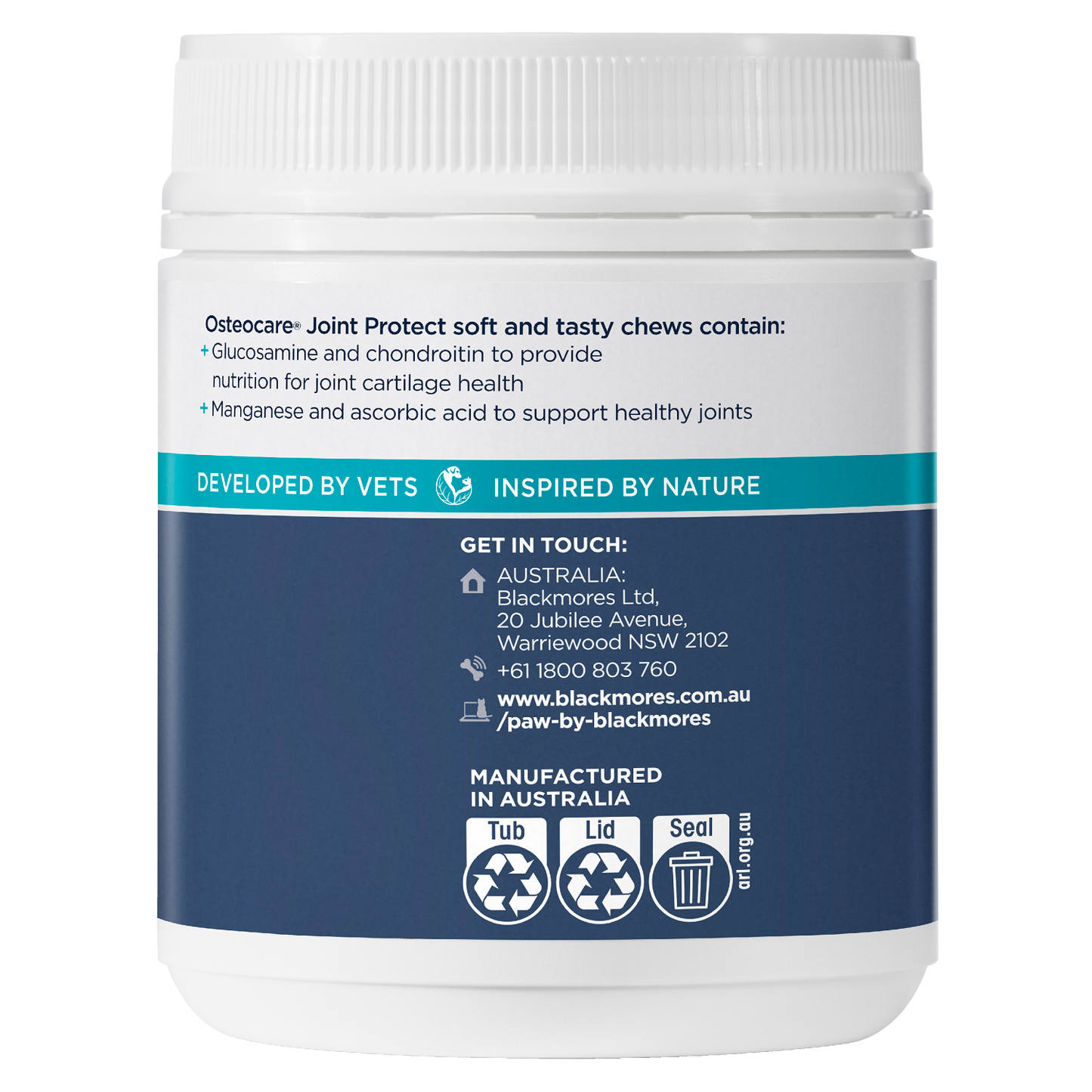 Blackmores PAW Osteocare Joint Protect Chews 300g