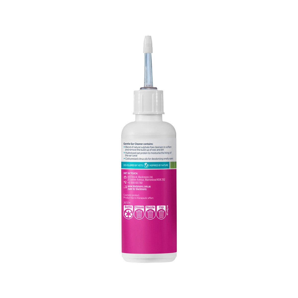 PAW By Blackmores Gentle Ear Cleaner (For Dogs & Cats) 120ml
