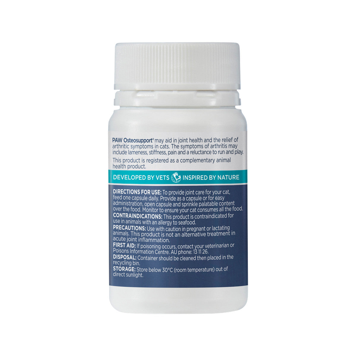 PAW By Blackmores OsteoSupport Joint Care (Powder For Cats) 60c