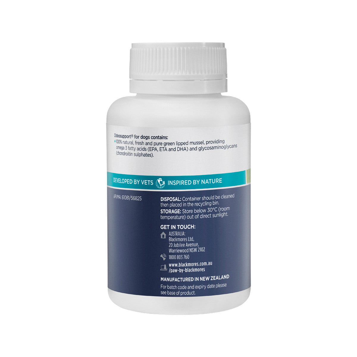 PAW By Blackmores OsteoSupport Joint Care (Powder For Dogs) 150c