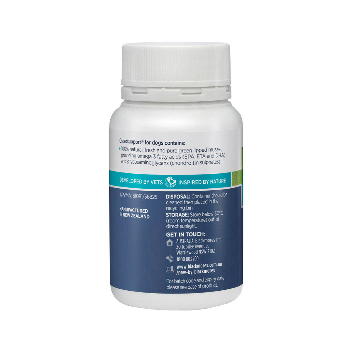 PAW By Blackmores OsteoSupport Joint Care (Powder For Dogs) 80c