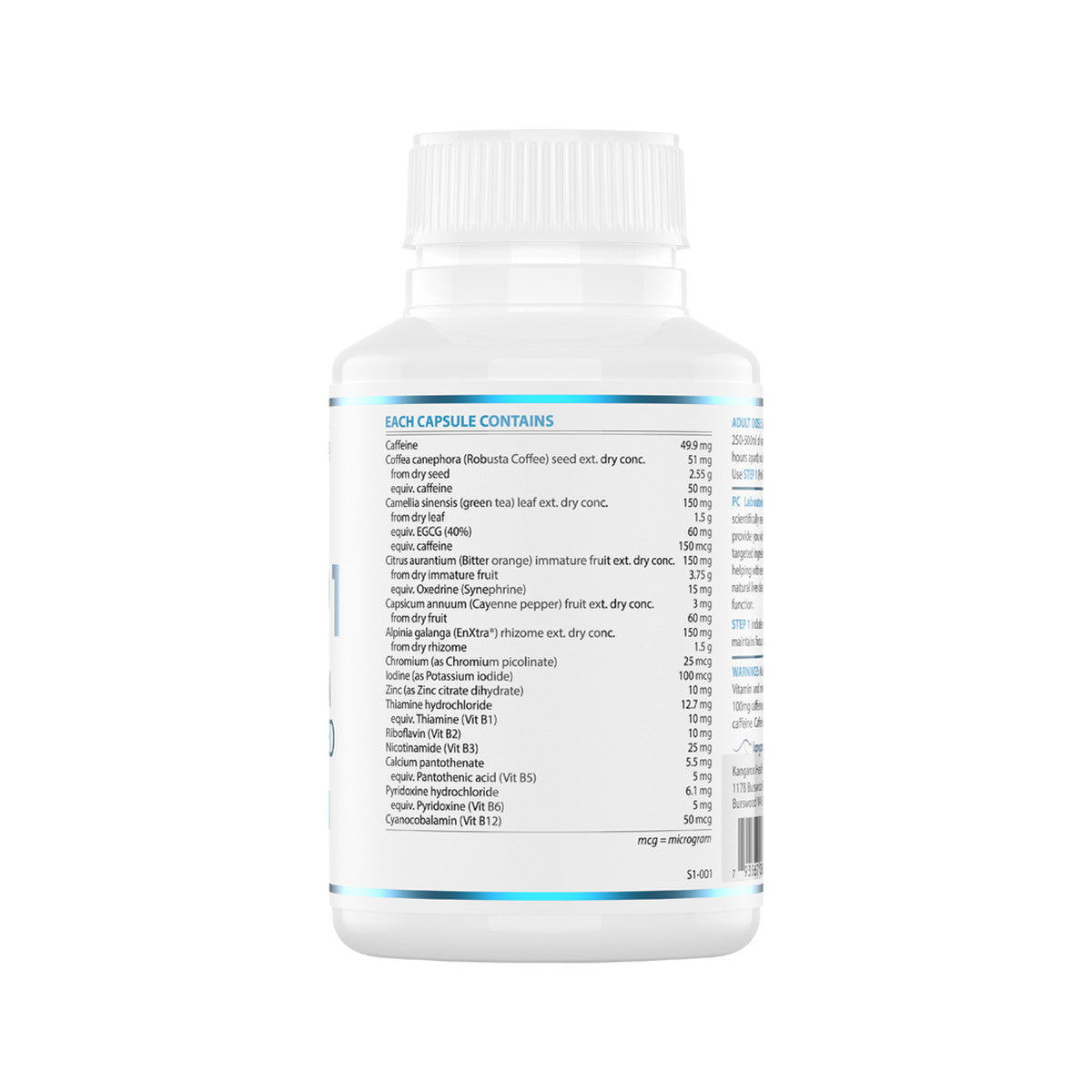 PC Laboratories Step 1 ProBURN Advanced 60c