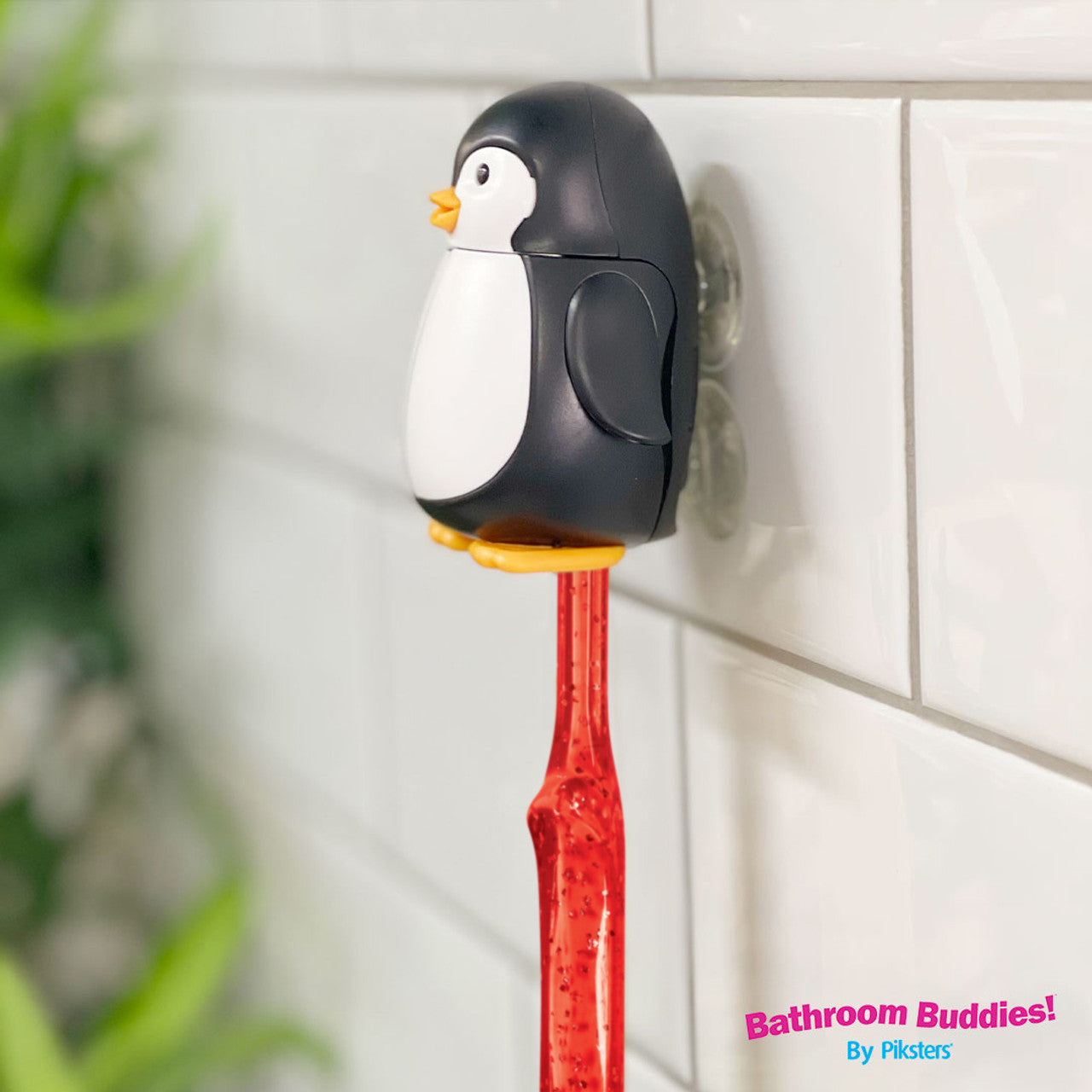 Piksters Bathroom Buddies Toothbrush Holder (Assorted)