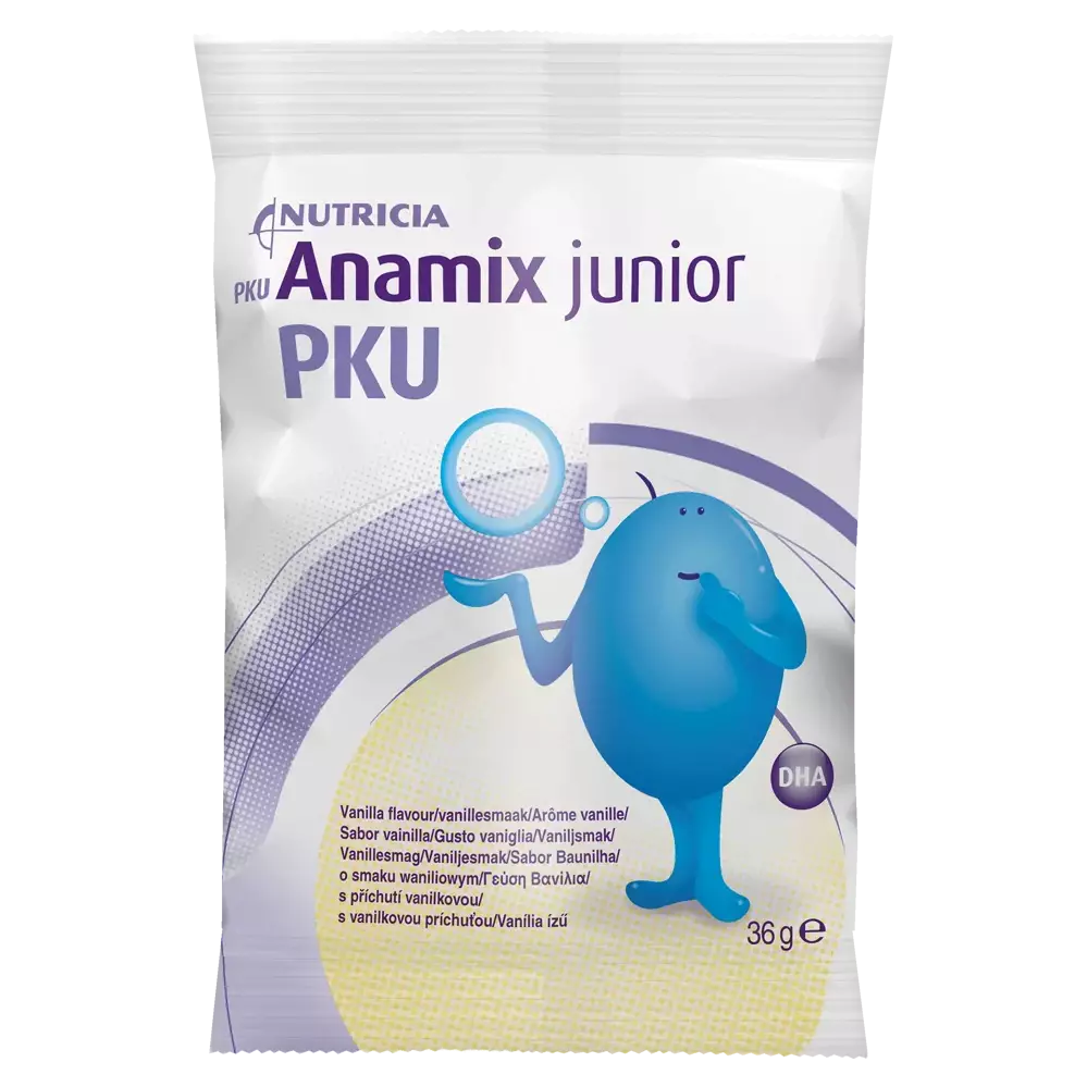 PKU ANAMIX JUNIOR VANILLA POWDER 36G 30 SACHETS