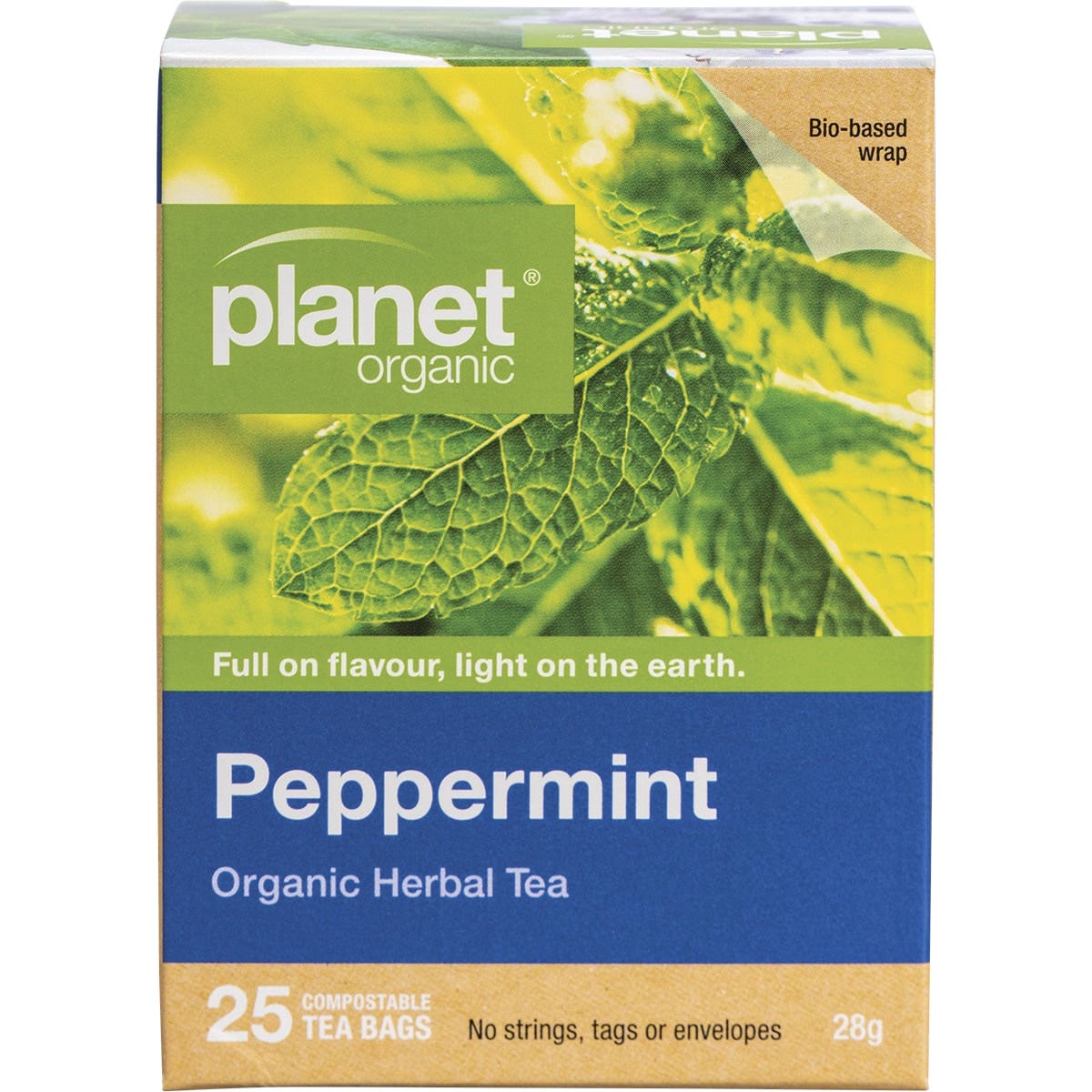 Planet Organic Organic Peppermint Herbal Tea x 25 Tea Bags