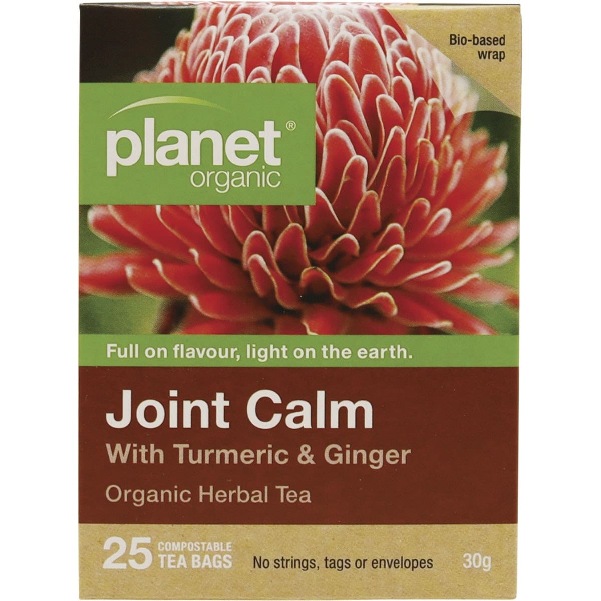Planet Organic Organic Joint Calm with Turmeric & Ginger Herbal Tea x 25 Tea Bags