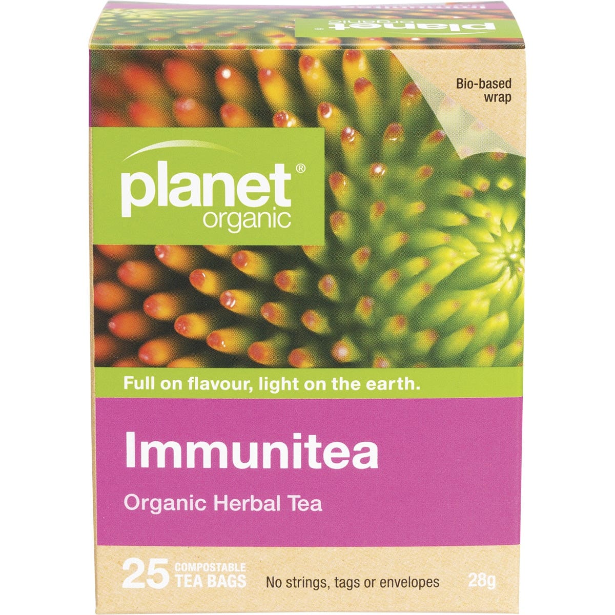 Planet Organic Organic Immunitea Herbal Tea x 25 Tea Bags