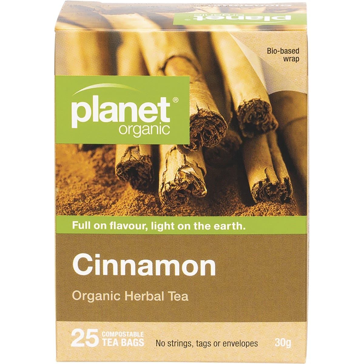Planet Organic Organic Cinnamon Herbal Tea x 25 Tea Bags