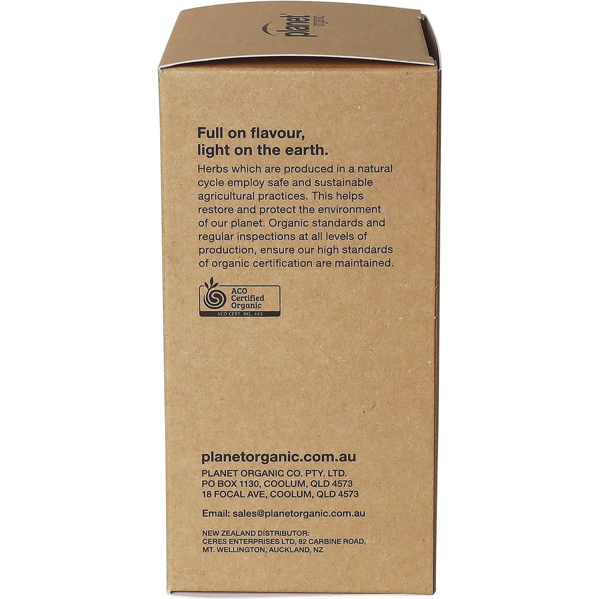 PLANET ORGANIC Herbal Loose Leaf Tea Organic Raw Dandelion Root - 100g