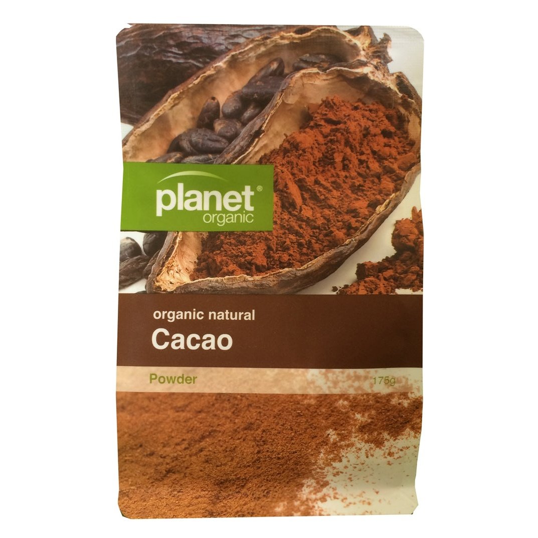 Planet Organic Cacao Powder 175g