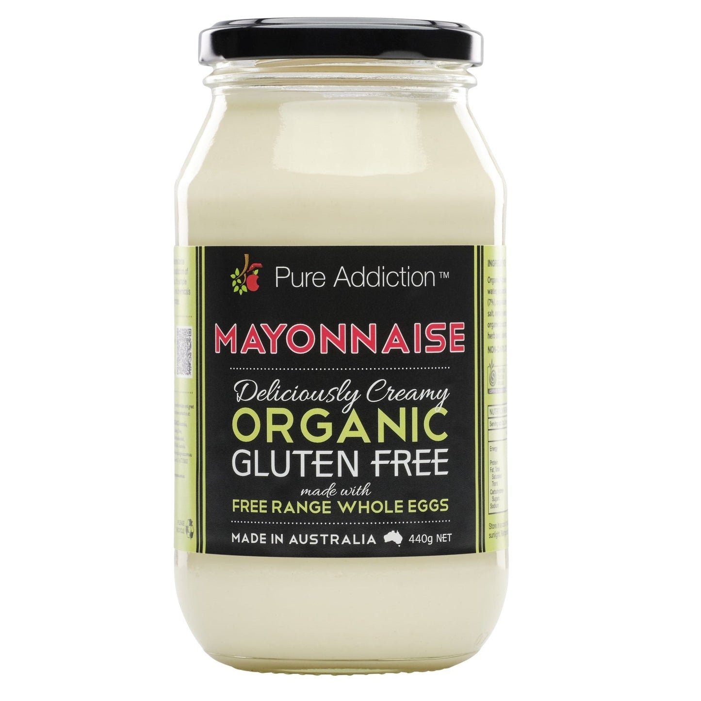 Pure Addiction Mayonaise Organic 440g