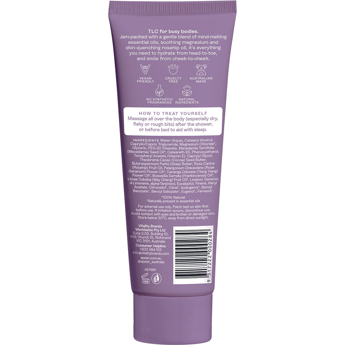 EPZEN Magnesium Body Lotion Relax 100ml