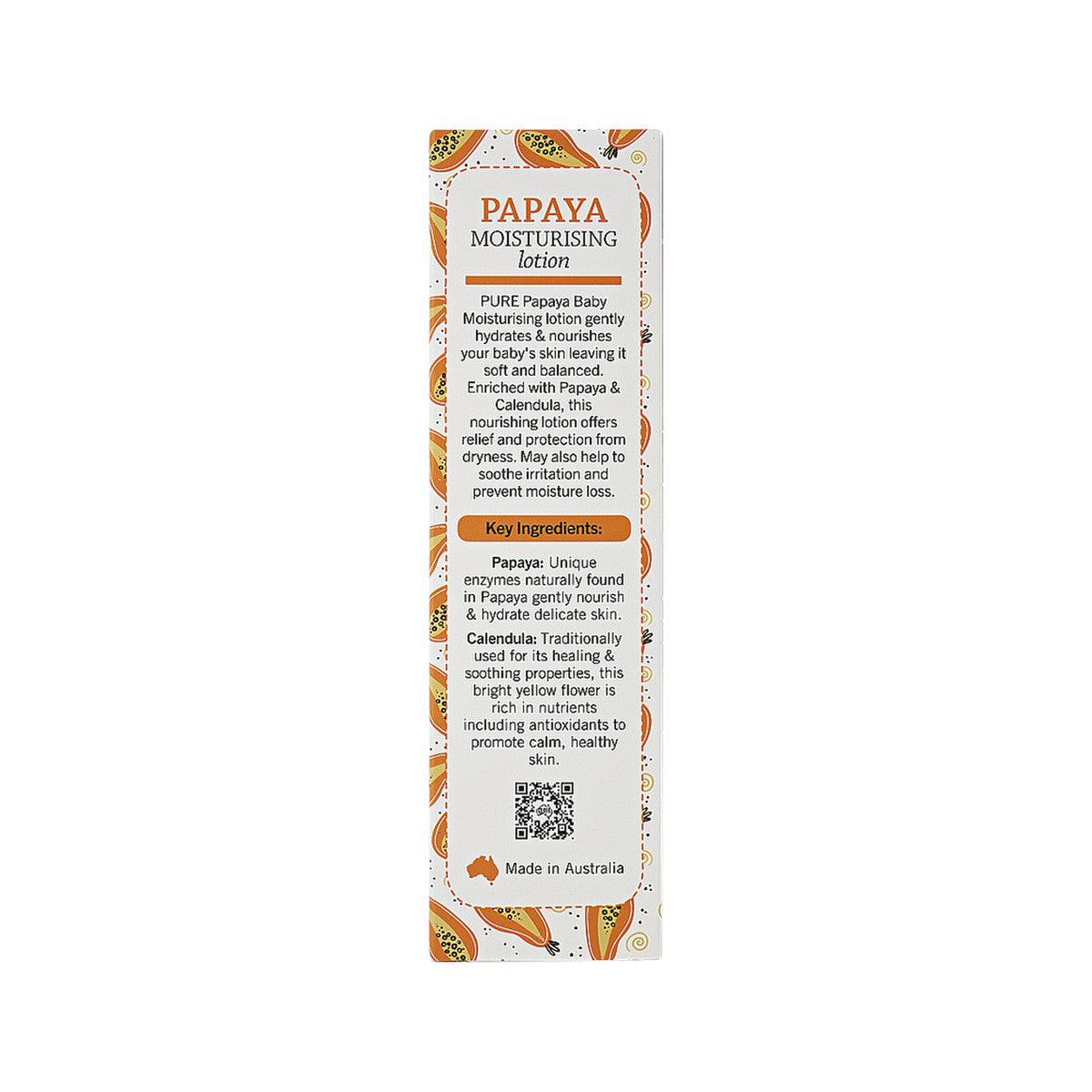P'URE Papayacare Baby Papaya Moisturising Lotion (Calendula with Paw Paw) 150ml