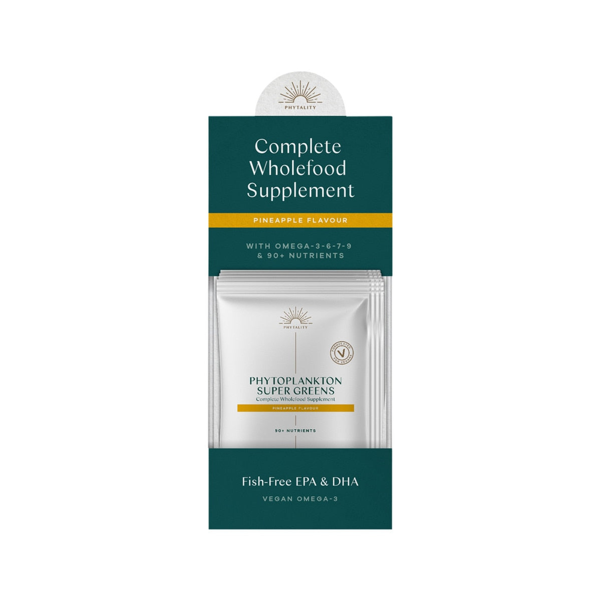 Phytality Phytoplankton Super Greens (Complete Wholefood Supplement) Sachets 6g x 14 Pack