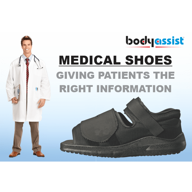 Bodyassist Post-op Recovery Shoe Women
