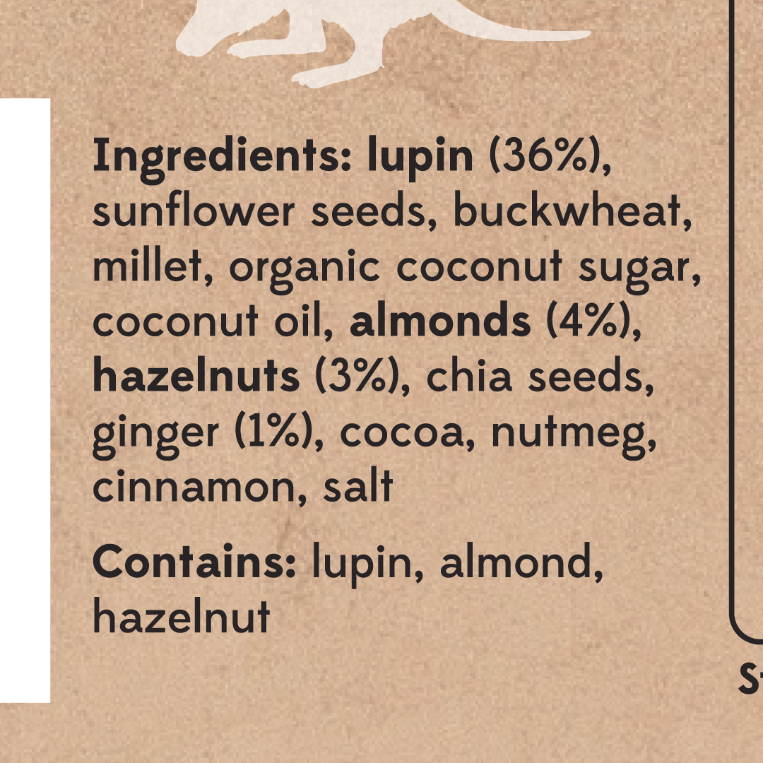 COASTAL CRUNCH Protein Crunch Granola Gingernut Crunch 320g