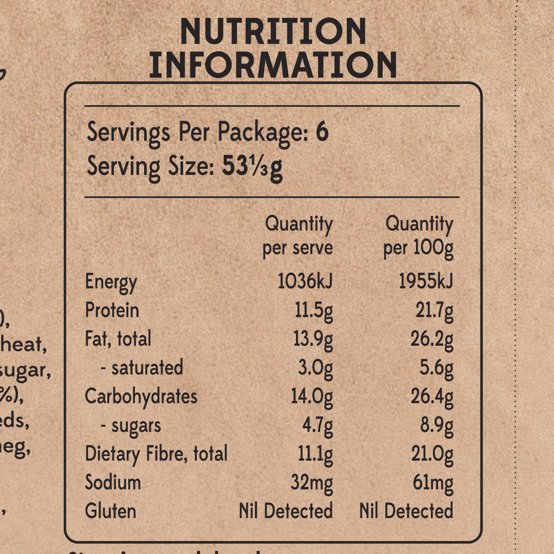 COASTAL CRUNCH Protein Crunch Granola Gingernut Crunch 320g