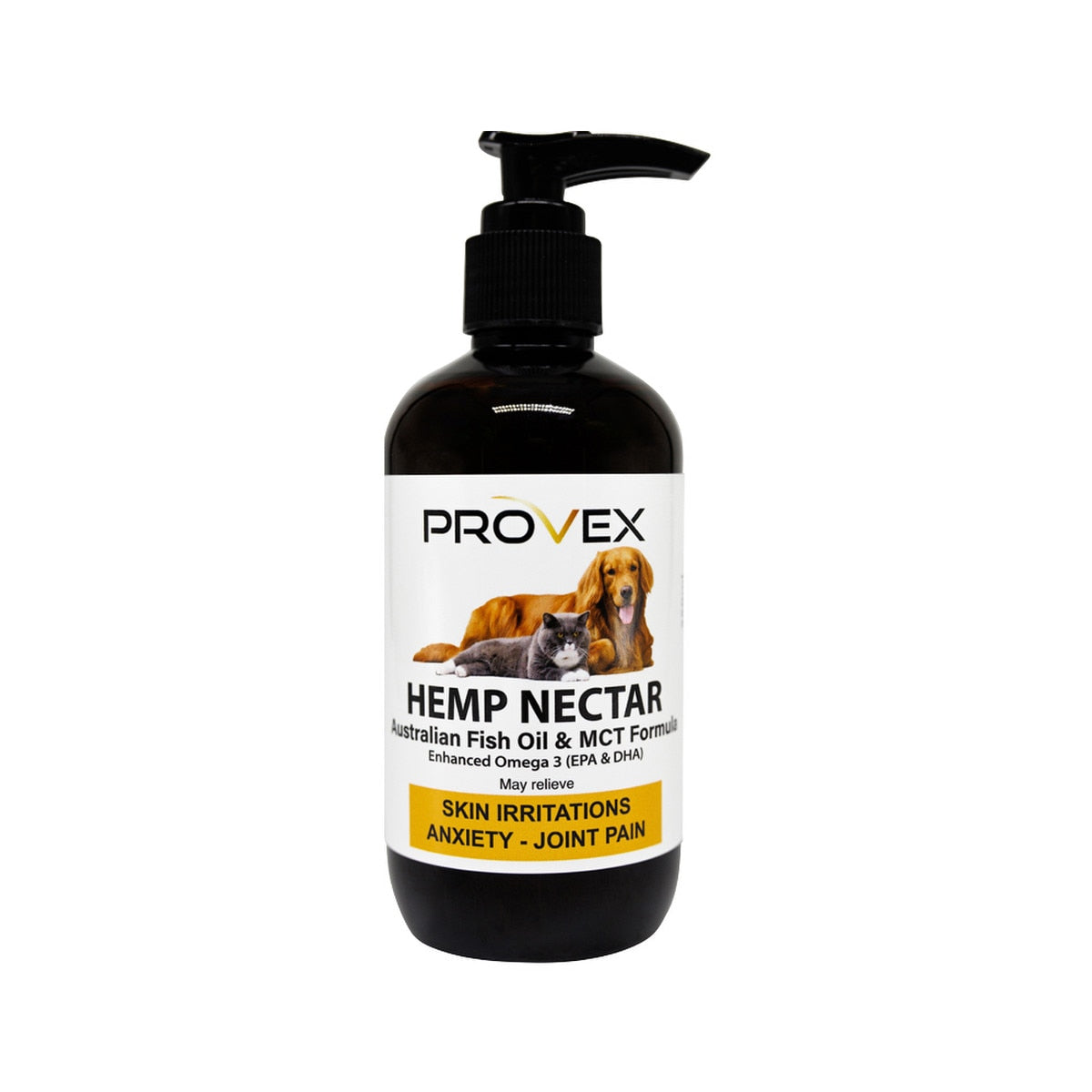Provex Hemp Nectar Salmon & Mct Oil Formula (for Pets) 250ml