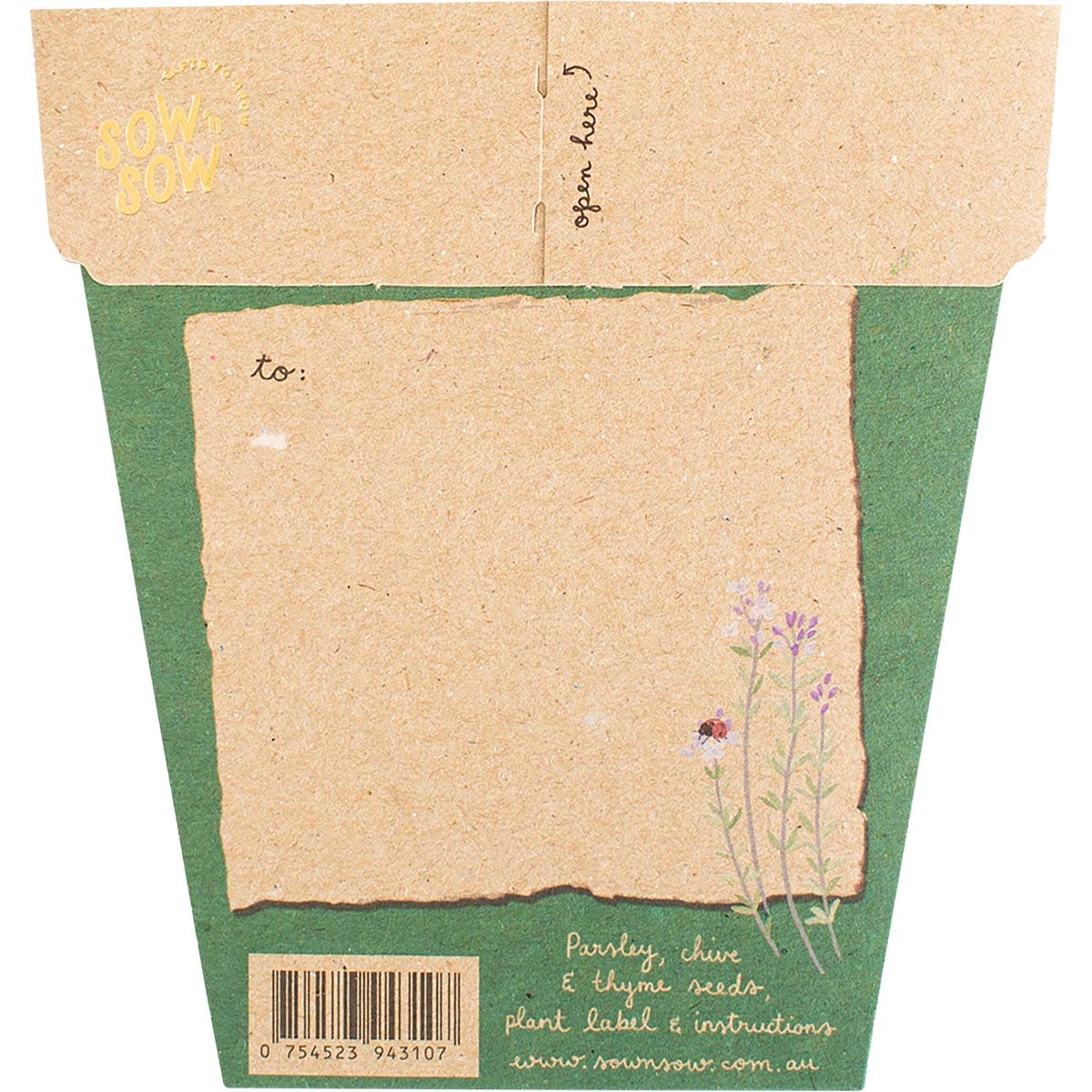 SOW 'N SOW Gift of Seeds Merry Christmas 1