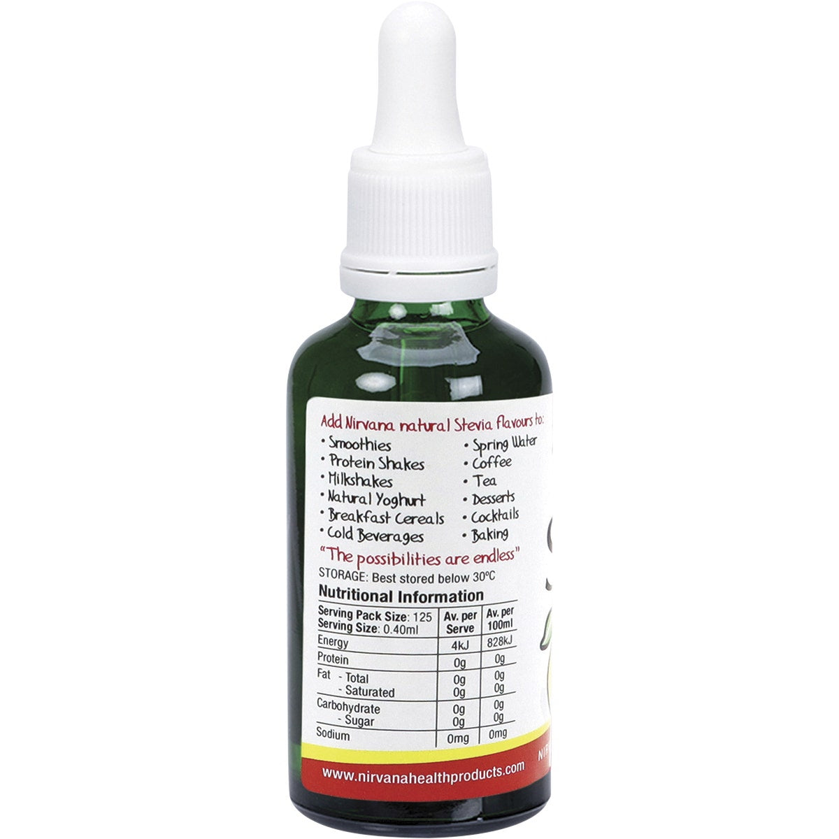 NIRVANA Liquid Stevia Lemon 50ml