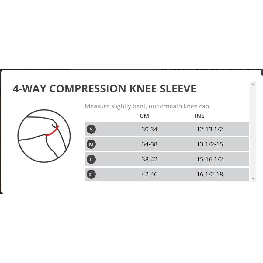 Thermoskin 4-Way Compression Knee Sleeve