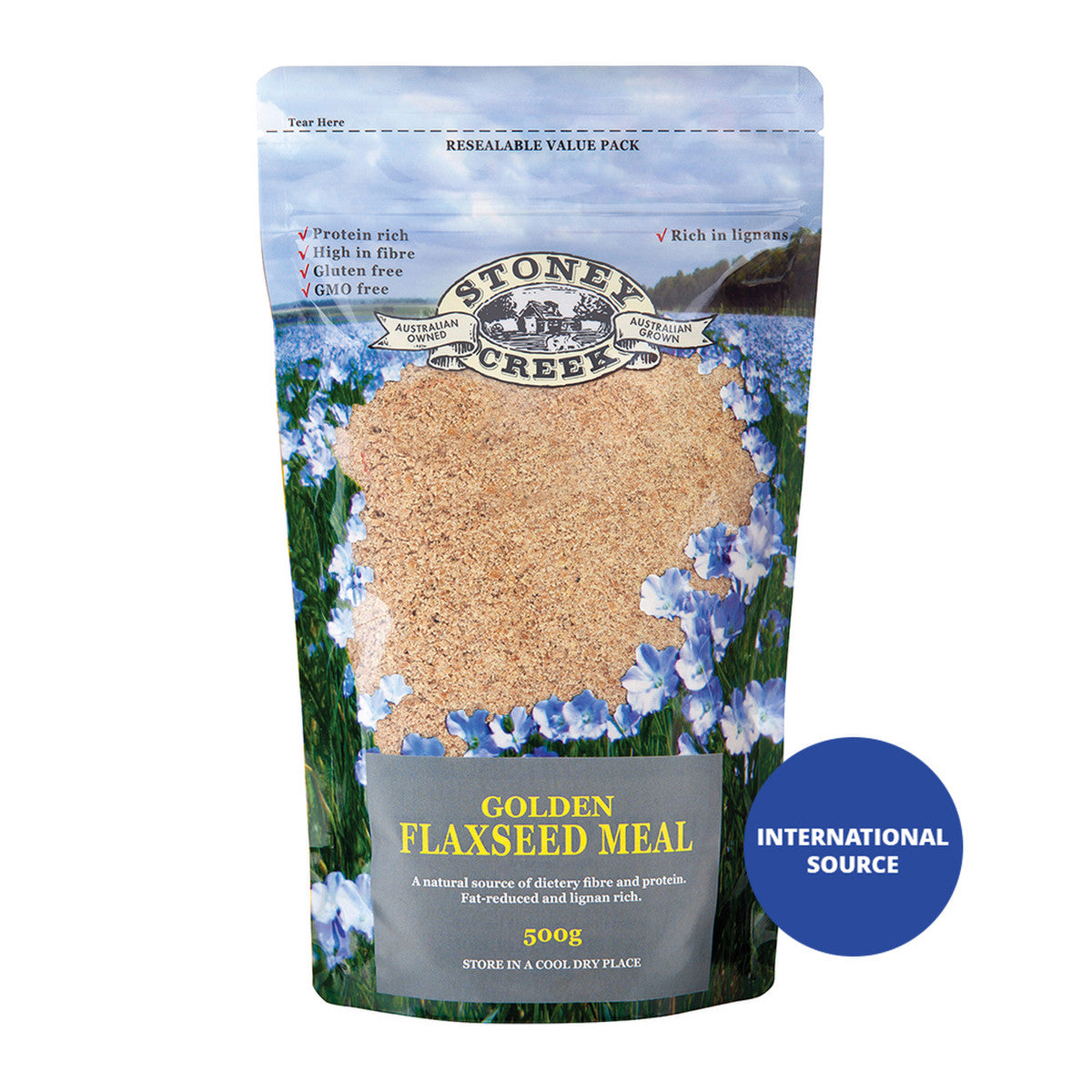 Stoney Creek Flaxseed Meal Golden 500g