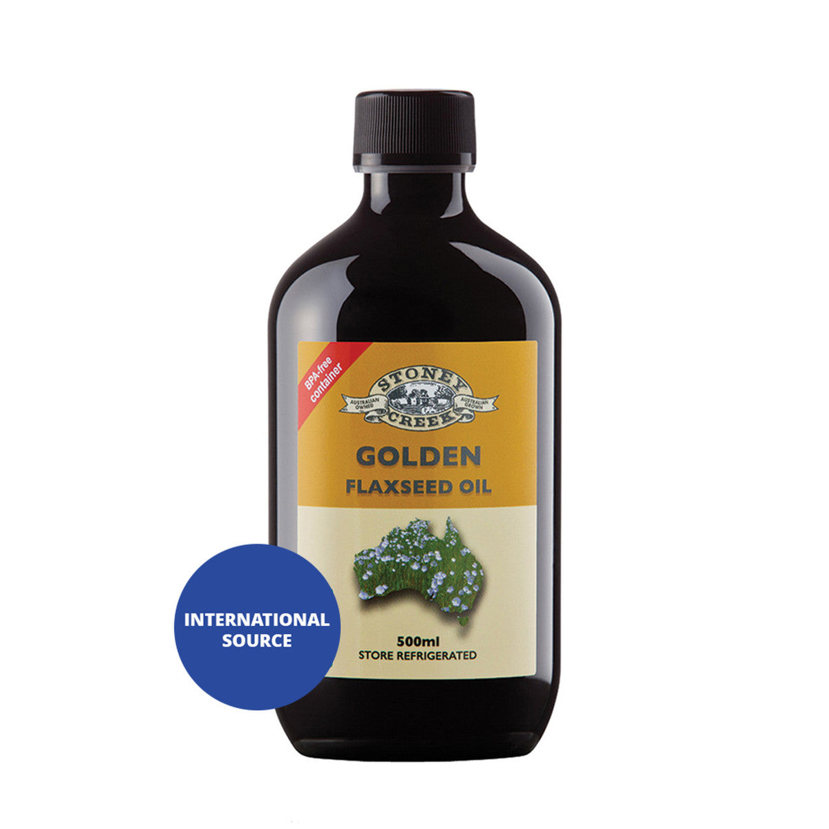 Stoney Creek Flaxseed Oil Golden 500ml